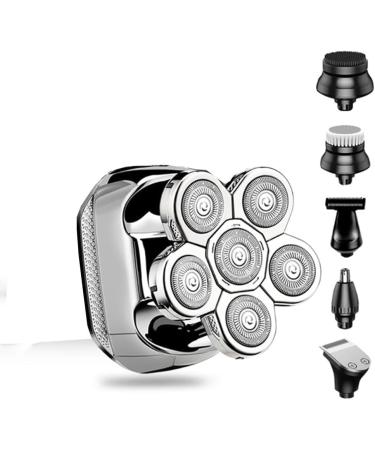 GeRRiT Electric Razor for Men | 5-in-1 Waterproof Bald Head Shaver & Cordless Grooming Kit - Buy Online on SooperMarket.com