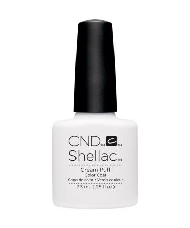 New CND Creative Shellac UV3 Power Polish - Cream Puff 7.3ml