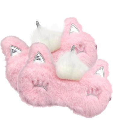 Gatuida 8 Pcs Plush Eye Masks for Kids - Soft Blindfolds & Sleep Masks for Better Sleep | Night Eye Covers Breathable Fox Design - Buy Online on SooperMarket.com