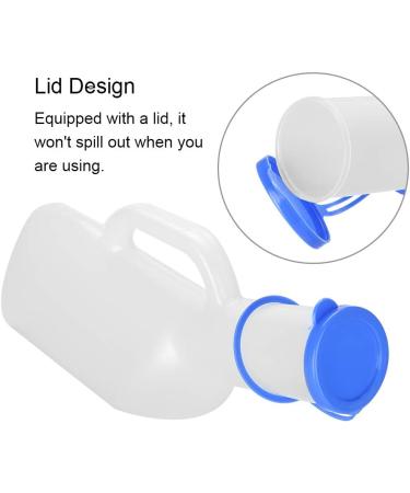 Movable Portable Urine Bottle Transparent Plastic Urine Collector for Kids with Handle Large Capacity for Men - Buy Online on SooperMarket.com