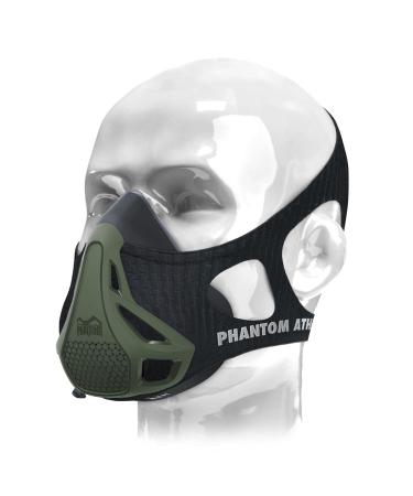 Phantom Athletics Training Mask - Endurance Training for More Performance in Sports Green S