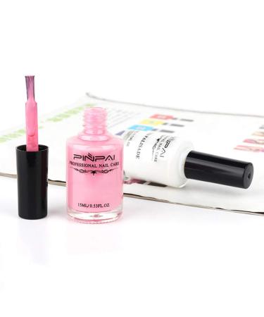 5 set of Nail Polish Glue Peel Off Liquid Nail Art Tape Latex Tape Finger Skin Protected Liquid Nail Care Tool Pink 15ml 5 set of (Pink 15ml) - Buy Online on SooperMarket.com