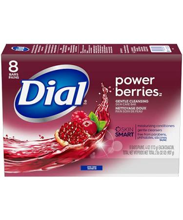 Dial Power Berries Skin Care Bar Soap - 4 oz, 16 Bars - Buy Online on SooperMarket.com