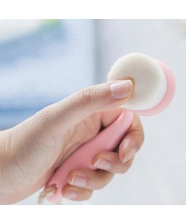 1PC Soft Bristle Face Cleaning Brush Deep Pore Cleaning Brush Makeup Removal Manual Massaging Brush Facial Skin Care Beauty Tool(Pink) sensitive skin - Buy Online on SooperMarket.com