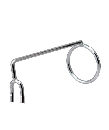 Folpus Shaving Stand for Razor Planes | Travel Shaving Rack & Gift Storage | Silver Razor Accessories & Brush Holder - Buy Online on SooperMarket.com