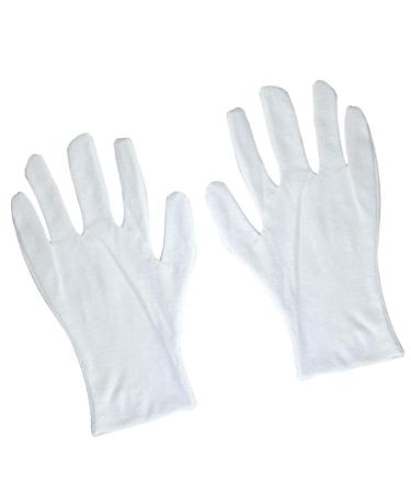 Healeved 18 Pairs White Work Gloves Cotton Gloves Cotton Work Gloves Factory Gloves Lengthen White Gloves - Buy Online on SooperMarket.com