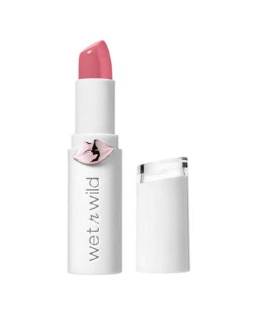 Wet n Wild Megalast Lipstick Long-lasting Moisturizing Lipstick with Shine Finish Hydrating Formula with Microspheres Natural Marine Plant Extracts Coenzyme Q10 and Vitamins A & E Pinky Ring
