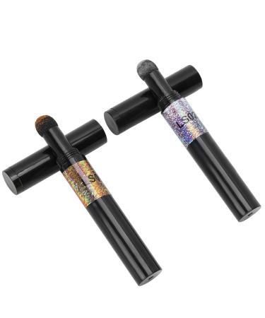 iFCOW 2pcs Nail Art Air Cushion Powder Pen - Nail Glitter Mirror Powder Tool for Perfect Manicure - Buy Online on SooperMarket.com