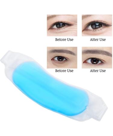 Cooling Eye Mask Gel Eye Mask Cooling Eye Mask Reusable Anti-Fatigue Dark Circles Hot Cold Compress Sleeping Mask Cooling Eye Mask for Relieving Puffy Eyes - Buy Online on SooperMarket.com
