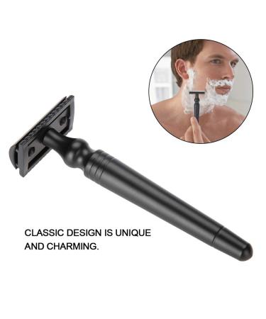 Double Edge Safety Razor for Men - Manual Shaving Tool & Mustache Razor | International Shipping Available - Buy Online on SooperMarket.com