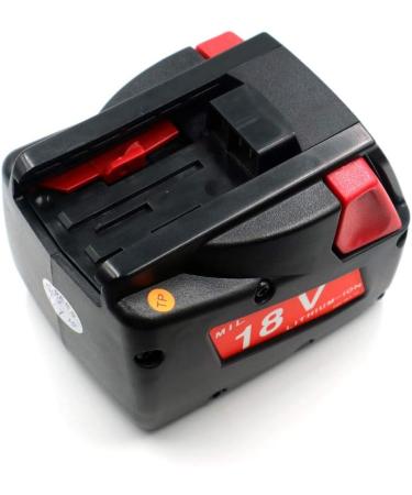 2000mAh MIL18V Lithium-Ion Battery for Milwaukee 18V Tools | Rechargeable Replacement 48-11-1830 4932352002 4932399512 - Buy Online on SooperMarket.com