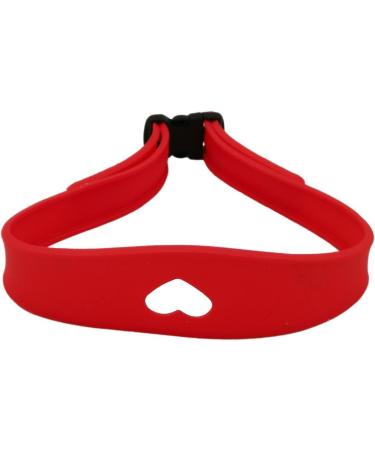 Adjustable Neck Hair Guide Hair Trimming Guide Tool for Cutting | Curved Silicone Hair Styling Tools Haircut Bands for Home Haircuts Red - Buy Online on SooperMarket.com