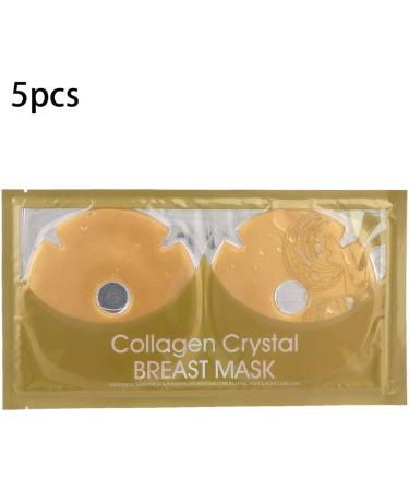 Collagen Breast Mask - 5 Pairs for Enlargement & Firming | Female Breast Enhancer Patches - Buy Online on SooperMarket.com