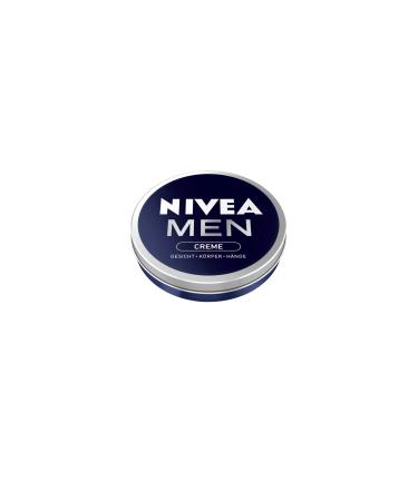 Nivea nourishing skin cream for intensive moisture skin care for men ideal for body face and hands light formula with vitamin E Nivea men cream (30 ml) 29 g (1 Pack) 30 ml