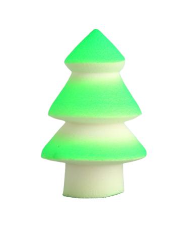 Christmas Makeup Sponge Soft Face Beauty Sponge for Daily Makeup Use Christmas Tree Shaped Suitable for All Skin Types