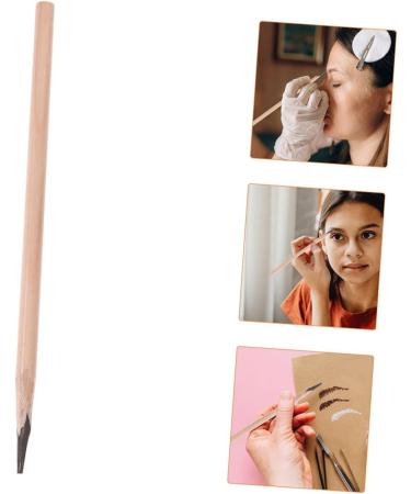 WOONEKY 3pcs Waterproof Eyebrow Pencil Brow Wax Pen Makeup Micro Brow Pencil Golf Pencils Kit Coffee Wooden - Buy Online on SooperMarket.com