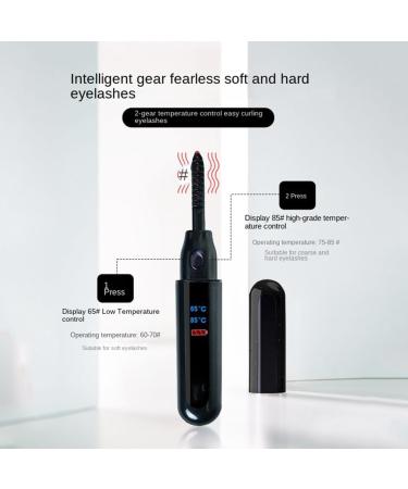 Dawafit Portable Electric Eyelash Curler Electric Eyelash Curler USB Rechargeable Long-Lasting Electric Makeup Tools - Buy Online on SooperMarket.com