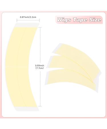 Vlasy 12 Pieces Double Sided Wig Tape for Wigs - Waterproof & High Adhesive Tape for Lace Front Wigs & Hair Extensions - Buy Online on SooperMarket.com