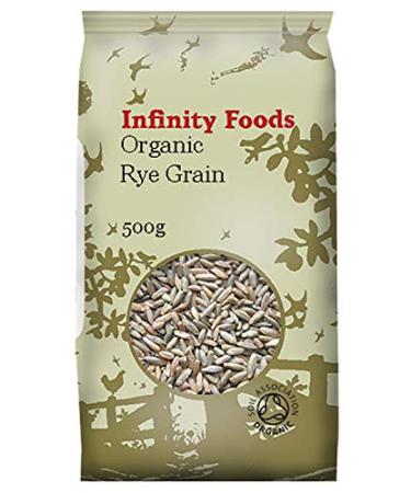 Infinity Foods Organic Rye Grain 500g