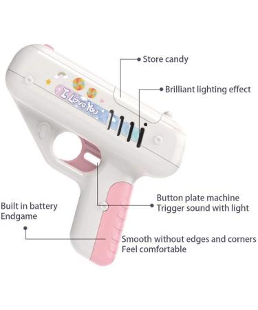 Lollipop Gun Funny Lollipop Case Creative Lollipop Toy Design Eat Lollipop Lollipop Holder Easter Fun Gift for Kids Adults (No Lollipop) (B) - Buy Online on SooperMarket.com