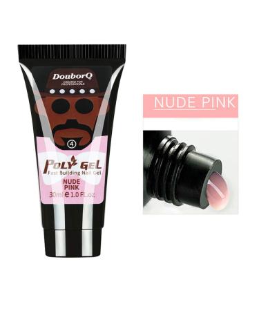 30ml Nails Extension Gel UV Builder Gel Nails Gel Quick Building Extension Acrylic Nail Art Crystal UV Resin Builder Gel Pink
