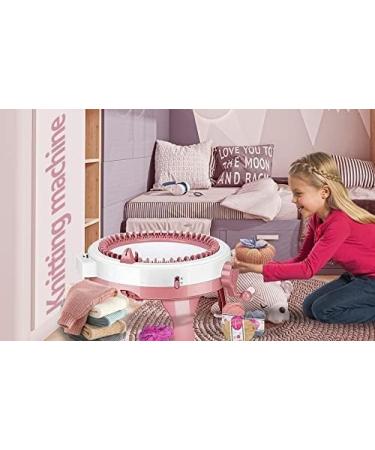 FYGAIN 48 Needles Knitting Machine with Row Counter - Smart Round Loom for Adults/Kids - Rotating Double Knit Loom Kit - Buy Online on SooperMarket.com