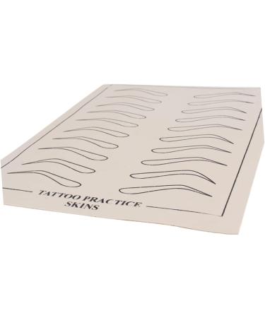 Beavorty 18 Sheets Eyebrow Microblading Skin Vehicle Grab Handles Eyebrow Training Skin Practice Skin - Buy Online on SooperMarket.com