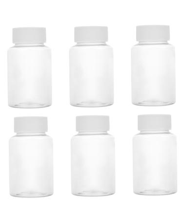 Baluue empty bottles 20 pieces GUangkou storage bottle Leafing container Seifen travel containers Transparent container container Travel-fluid soap container Transparent sample bottles