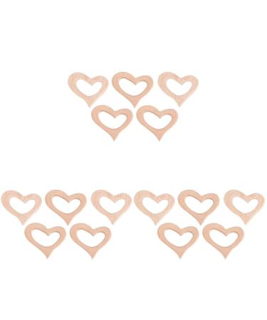 BESTOYARD 15 pcs Wooden Baby Baby chew Toy chew Toys Kid Toy Teether Toys Lovely