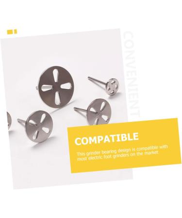 Healeved Foot Bearings Foot Dead Skin Sandpaper Bearing Electrical Tools Feet Sanding Paper Bearing Foot Grinding Bearing Sanding Disc Bearing Universal Feet Bearing Small - Buy Online on SooperMarket.com