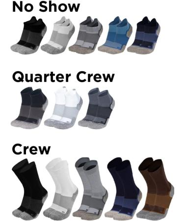 OrthoSleeve Diabetic Neuropathy Non-Binding Socks WC4 - Small, White Crew (1 Pair) - Improve Circulation, Reduce Edema - Buy Online on SooperMarket.com