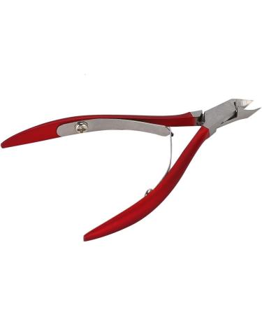 Verdant Touch Manicure Scissors Stainless Steel Nail Dead Skin Scissors Calluses Remover Nail Trimmer Clipper Manicure ToolRed - Buy Online on SooperMarket.com
