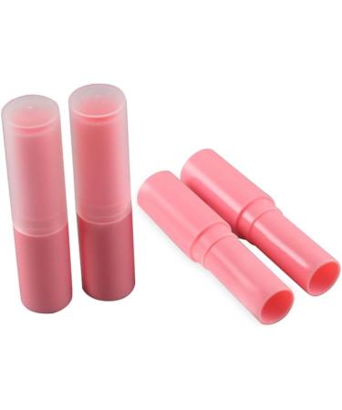 Buy HugeStore 4ML Empty Plastic Lip Balm Tubes - 20pcs Lipstick Containers with Caps for DIY Cosmetics - Buy Online on SooperMarket.com