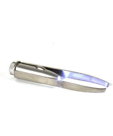 Premium Stainless Steel Tweezers with LED Light - Precision Grip for Eyebrows Eyelash and Crafting | Worldwide Shipping - Buy Online on SooperMarket.com