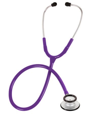 Prestige Medical Clinical Lite Stethoscope, Purple, 31 Inch (Pack of 1)