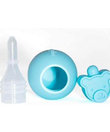 oogiebear Bulb Aspirator - The Safe Baby Nose Sucker for Newborns and Toddlers | BPA Free | Blue - Buy Online on SooperMarket.com