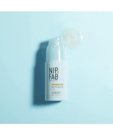 Nip + Fab Glycolic Acid Fix Serum with Aloe Vera - Anti-Aging AHA Treatment for Fine Lines, Wrinkles, and Pores - Skin Toning Formula - 1.01 oz - Buy Online on SooperMarket.com