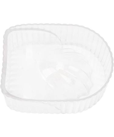 Acrylic Soften Dead Skin Clean Nail Manicure Wash Soaker Tray Nail Art Hand Wash Remover Soak Bowl Hand Soaking Bowl for Beauty Salon (Transparent) - Buy Online on SooperMarket.com