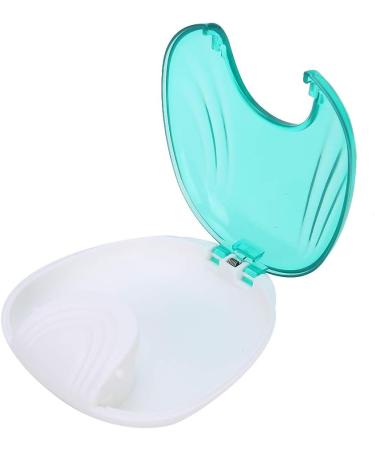 Retainer Case Portable Orthodon tic Press-to-Open Retainer Case Adult Waterproof Denture Box Storage Container for Denture Braces Mouth Guard (Blue) - Buy Online on SooperMarket.com