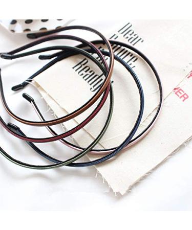 Cute Leather Covered Glitter Hair Loop Headband for Women & Girls - Buy Online on SooperMarket.com