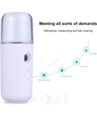 Beavorty 2pcs Air Diffuser Facial Mister Portable Beauty Spray Water Meter Carburetor Hydrating Face Steamer - Buy Online on SooperMarket.com