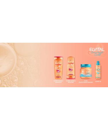 L'Or al Paris Elvital Leave-in Conditioner for Defined Curls - Anti-Frizz Hair Cure 200ml | Dream Long Curls - Shop Now! - Buy Online on SooperMarket.com