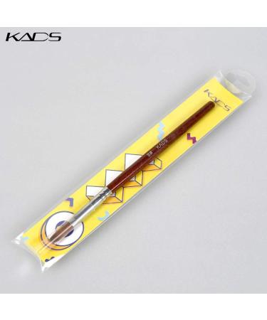 Kads Kolinsky Acrylic Nail Brush - Rosewood Nail Art Tool for Professional Manicure | International Shipping - Buy Online on SooperMarket.com