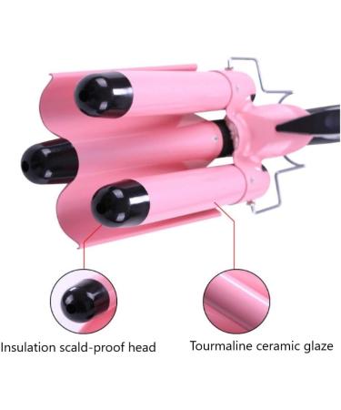 MODVICA 3 Jumbo Barrel Curling Iron Wand 32mm - Ceramic Hair Waver for Big Waves - Temperature Adjustable Hair Crimper (1.25'') - Buy Online on SooperMarket.com