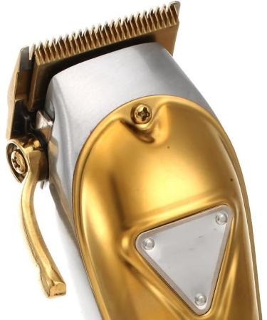 MAYIT Gold Hair Clippers for Men - High Power Electric Salon Clipper with Digital Display & Base Charging - Buy Online on SooperMarket.com