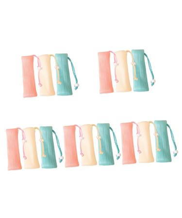 Baluue 15 Pcs Soap Bag Foam Net Soap Saving Bag Bar Soap Bag Soap Savers for Bar Soap Bar Soap Saver Pe