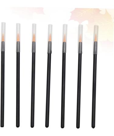 Baluue 100pcs Eye Makeup Tools Eyebrow Liner Brush Eyeliner Lip Liner Marker Lip Makeup Brushes Orange - Buy Online on SooperMarket.com