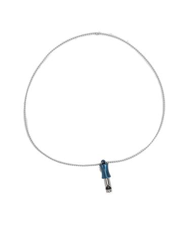 NxtLevel Anxiety Necklace Tool Accessories Whistle Unleashes Serene Tones Steel Utensils Elevate Mindfulness Experience Sleep Assist Sound Machines (Blue)