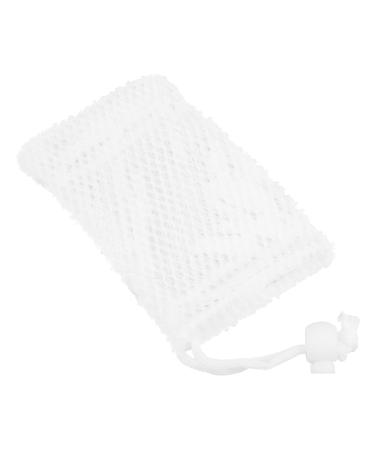 BELLIFFY 1pc Soap Loofah Sponge Bath Scrubber Body Scrub Sponge Shower Net Soap Storage Nylon