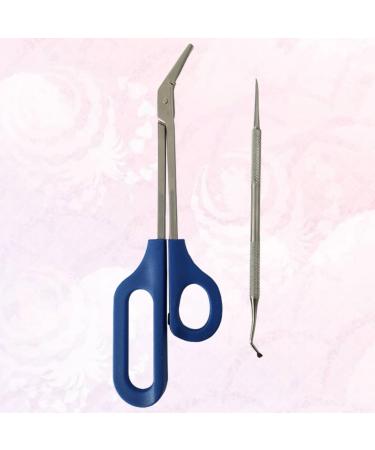 minkissy 1 Set Cosmetology Kit Manicure Kit Grooming Kit Commodity Pedicure Pregnant Woman 20x5.5cm Silver - Buy Online on SooperMarket.com